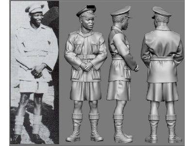 Afrika Wwii Jg 27 Mathew Letulu Bursche Von Hans Joachim Marseile (3d-printed) - image 1