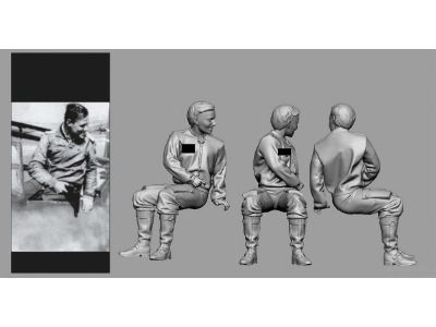 Afrika Wwii Joachim Müncheberg (3d-printed) - image 1