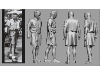 Afrika Wwii Günther Von Maltzan (3d-printed) - image 1