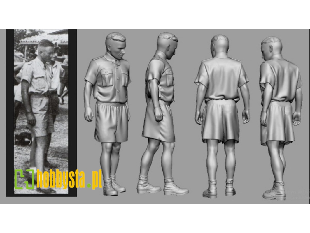 Afrika Wwii Günther Von Maltzan (3d-printed) - image 1