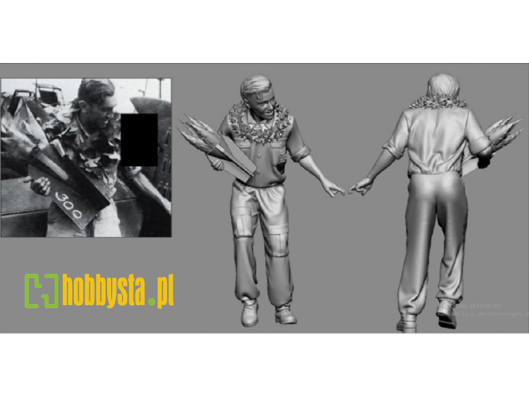Afrika Wwii Herbert Rollwage (3d-printed) - image 1