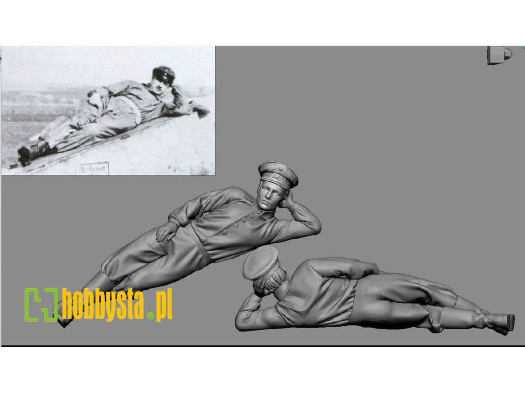 German Wwi Aces - Walter Höhndorf (3d-printed) - image 1