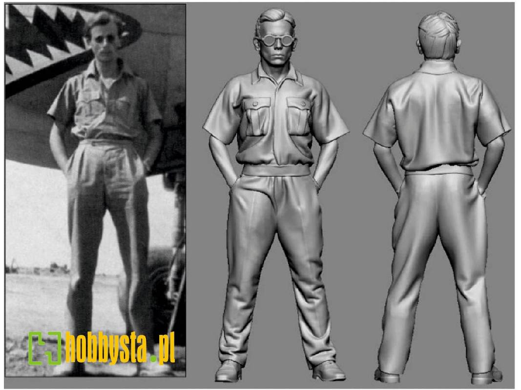 British Raf Wwii Aces - Neville Frederick Duke (3d-printed) - image 1