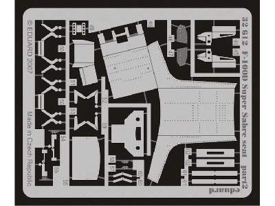 F-100D seat 1/32 - Trumpeter - image 3