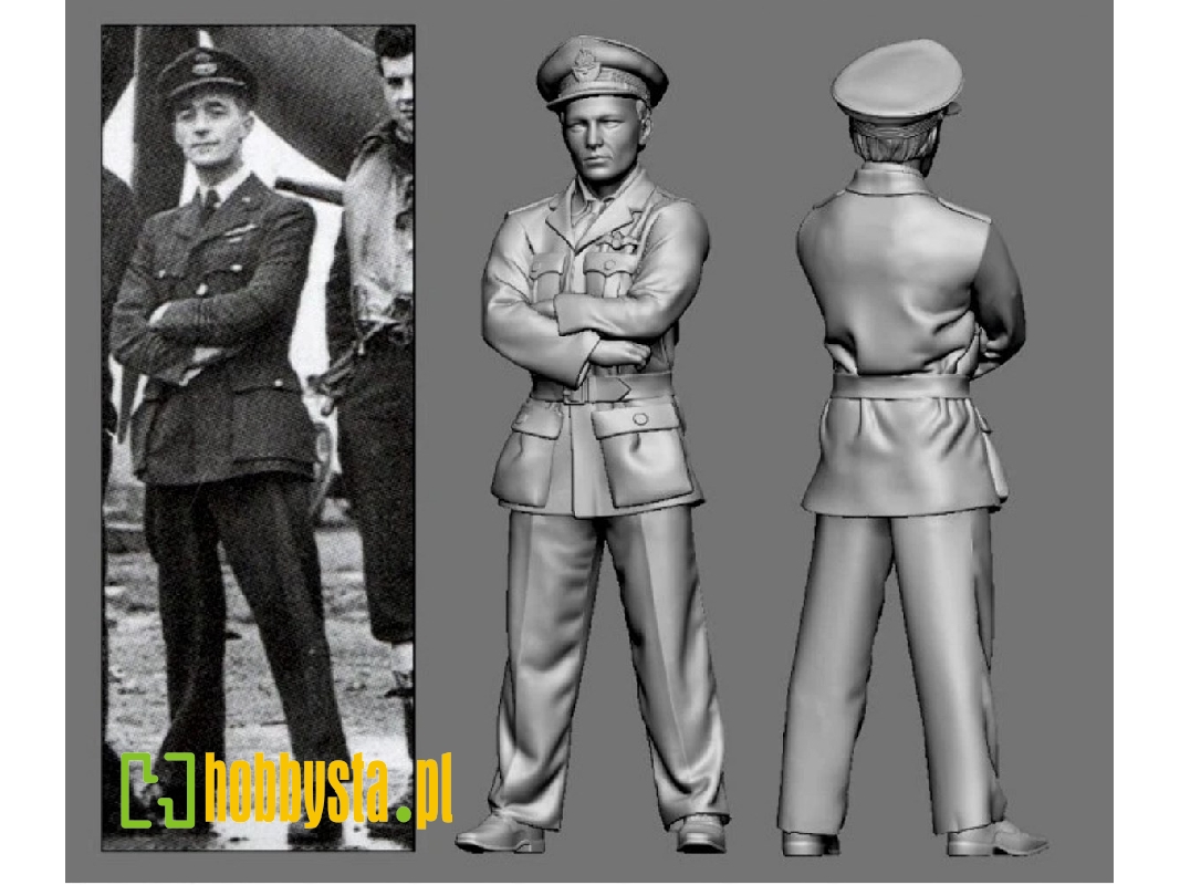 British Raf Wwii Aces - Donald Kingaby (3d-printed) - image 1
