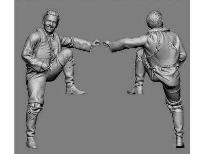 British Raf Wwii Aces - Brendan Paddy Finucane (3d-printed) - image 1