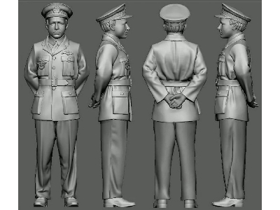 Czech Ace Raf Ww Ii Karel Kuttelwascher (3d-printed) - image 1