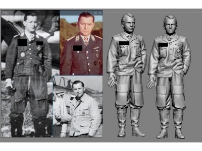 German Luftwaffe Wwii Ace In France Josef "ips" Priller - image 1
