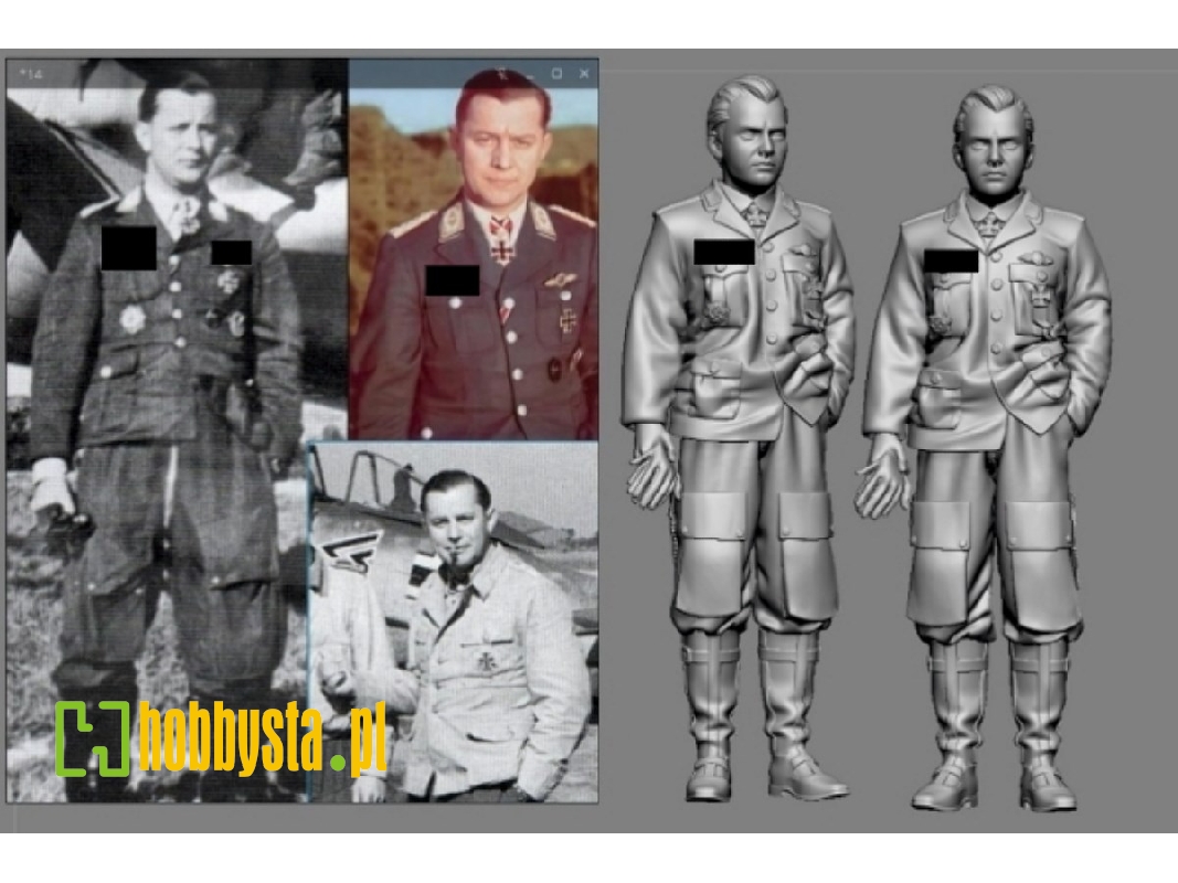 German Luftwaffe Wwii Ace In France Josef "ips" Priller - image 1