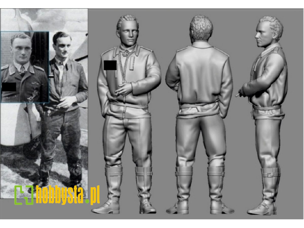 German Luftwaffe Wwii Ace In France Josef Wurmheller - image 1