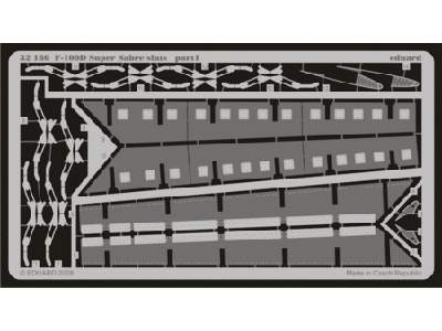 F-100D slats 1/32 - Trumpeter - image 1