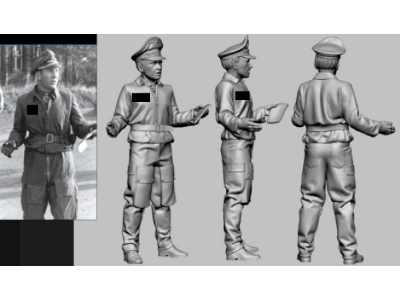 German Luftwaffe Wwii Ace Jg 5 (Eismeer) - Theodor Weissenberger (3d Printed) - image 1