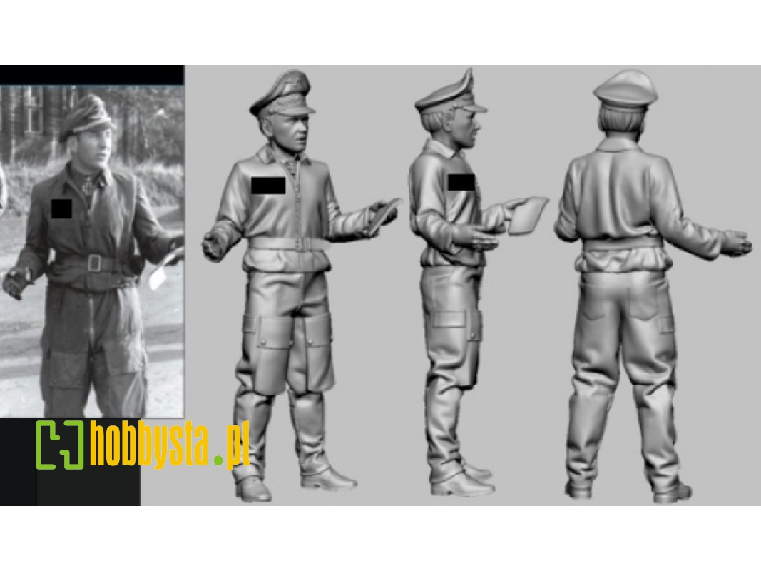 German Luftwaffe Wwii Ace Jg 5 (Eismeer) - Theodor Weissenberger (3d Printed) - image 1