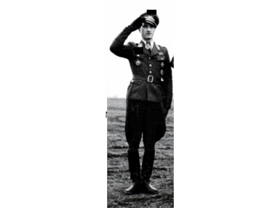 German Luftwaffe Wwii Austrian Ace - Walter Novotny (3d Printed) - image 1