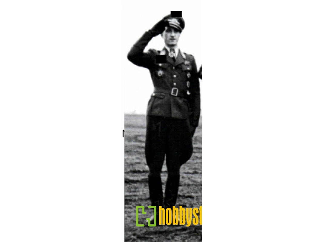 German Luftwaffe Wwii Austrian Ace - Walter Novotny (3d Printed) - image 1