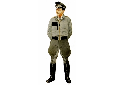 German Luftwaffe Wwii Austrian Ace - Franz Schall (3d Printed) - image 1