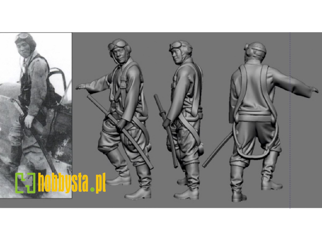 Japanese Wwii Army Ace Yohei Hinoki - image 1