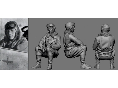 Japanese Wwii Army Ace Teruhiko Kobayashi - image 1