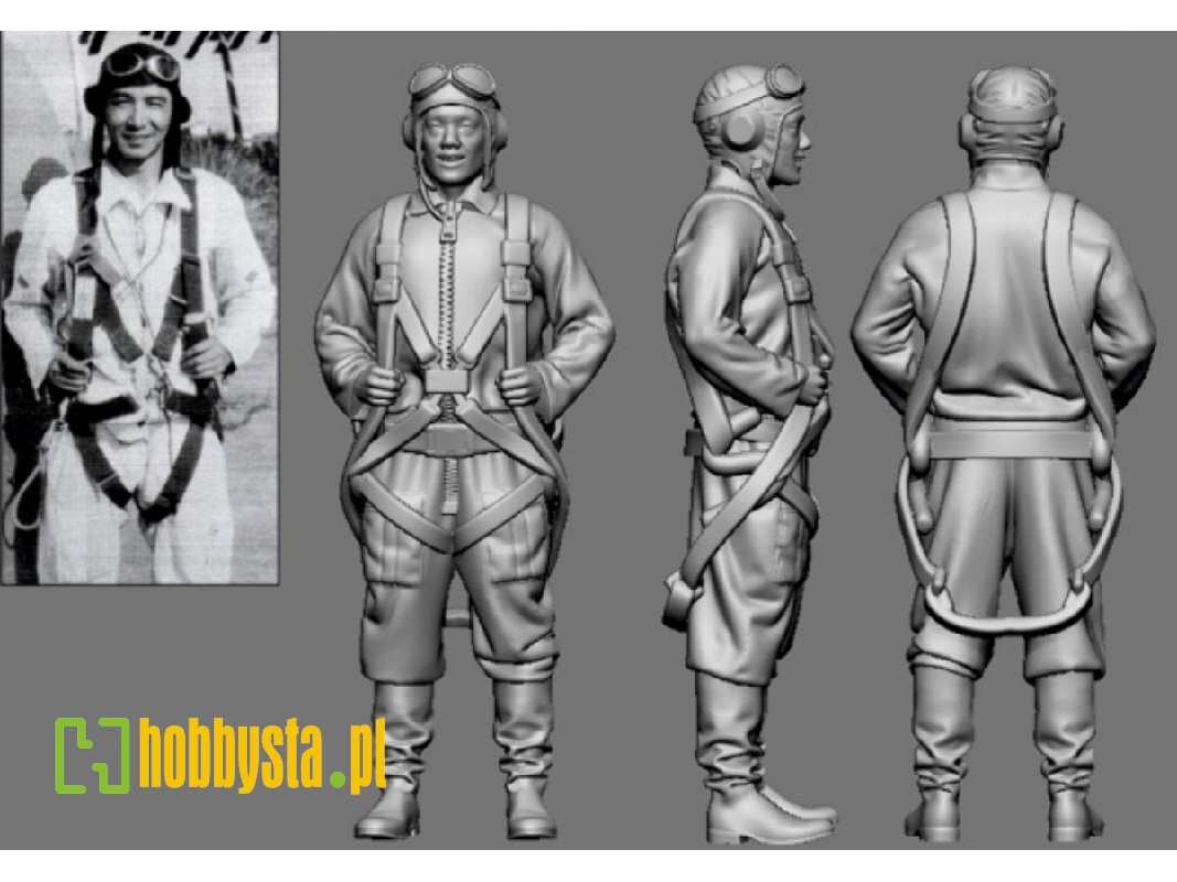 Japanese Wwii Army Ace Yukiyoshi Wakamatsu - image 1