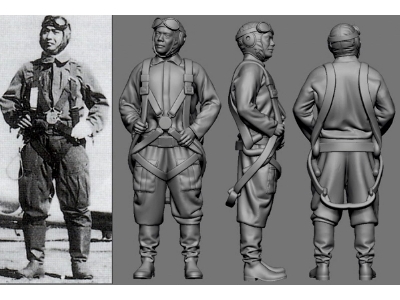 Japanese Wwii Army Ace Satoshi Anabuki - image 1