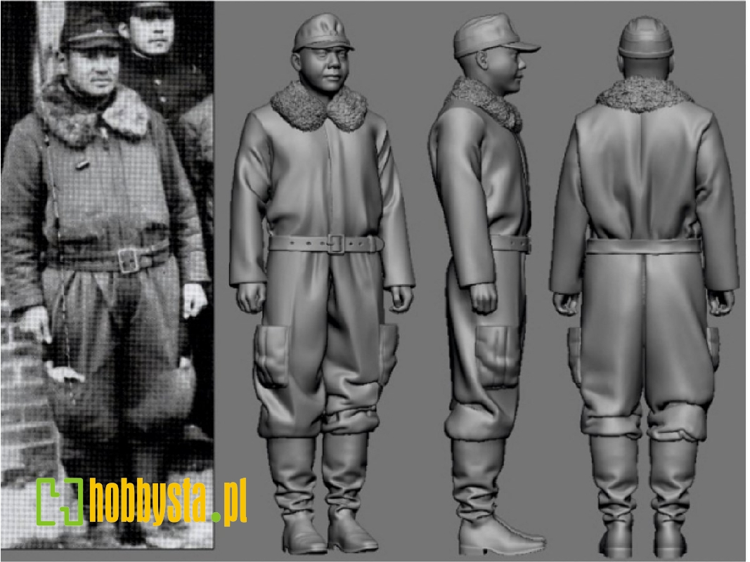 Japanese Wwii Army Ace Iwataro Hazawa - image 1