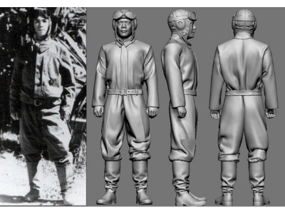 Japanese Wwii Army Ace Yojiro Ohbusa - image 1