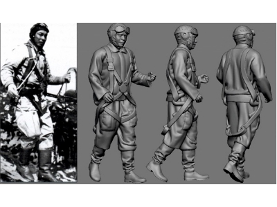 Japanese Wwii Army Ace Toshio  Sakagawa - image 1