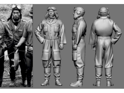 Japanese Wwii Navy Ace Takeo Okumura - image 1