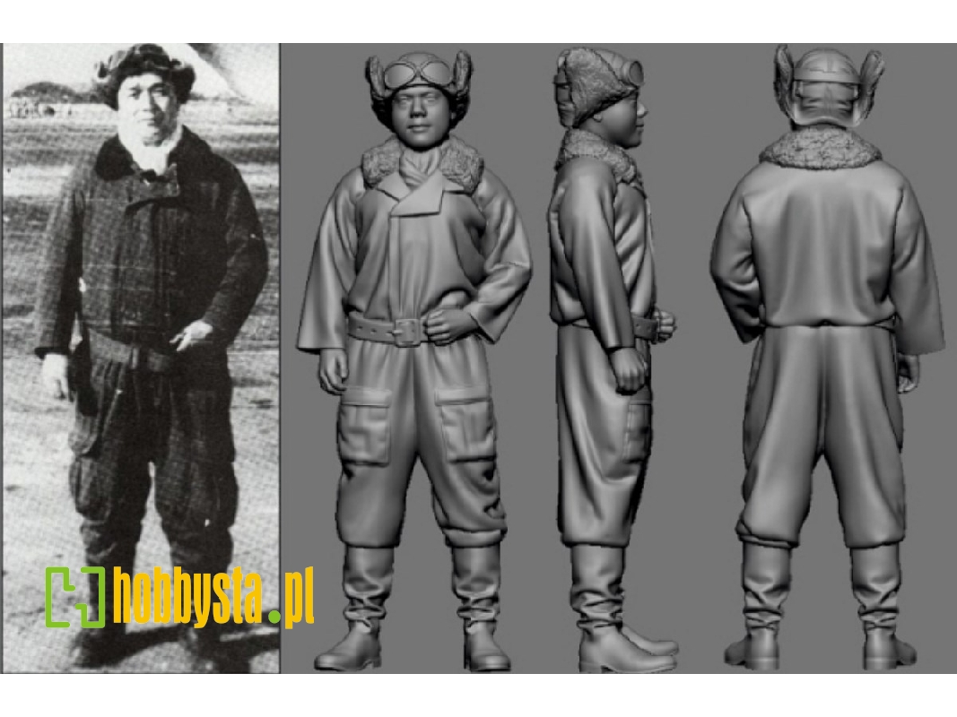 Japanese Wwii Navy Ace Sachio Endo - image 1