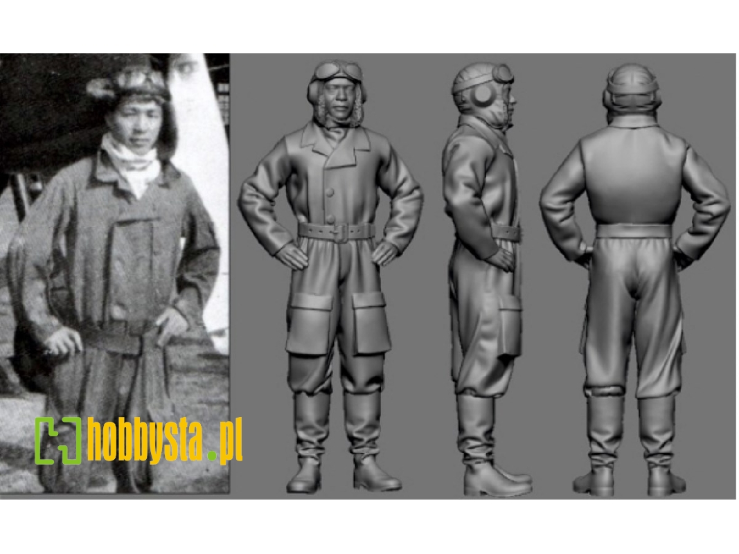 Japanese Wwii Navy Ace Naoshi Kanno - image 1