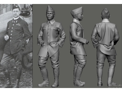 Wwi French Aces "les Cigognes" Desevin - image 1