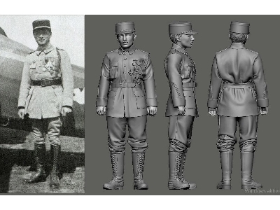 Wwi French Aces "les Cigognes" Fonck - image 1