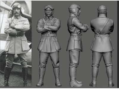 Wwi French Balloon Busters Pinsard - image 1