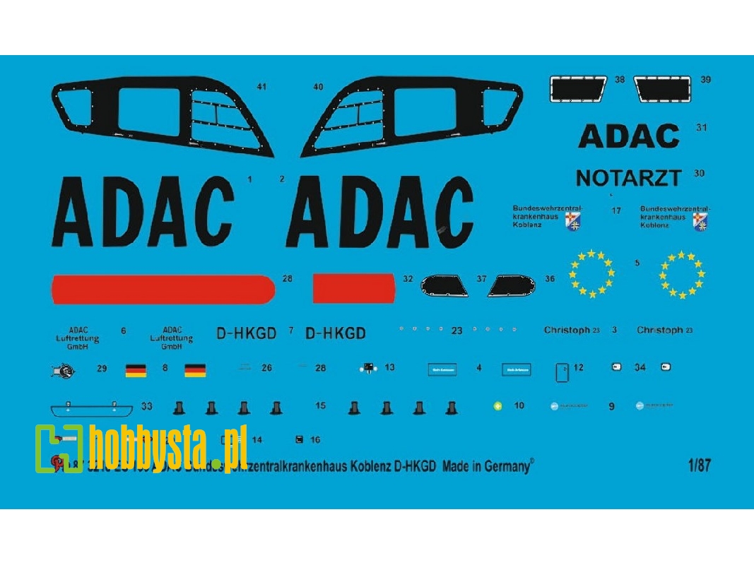 Ec 135 Adac Army Hospital Koblenz - image 1