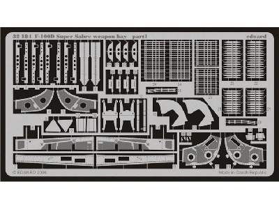 F-100D weapon bay 1/32 - Trumpeter - image 2