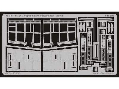 F-100D weapon bay 1/32 - Trumpeter - image 3