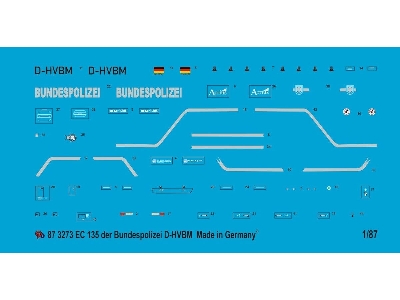 Ec 135 German Police Helicopter D-hvbm - image 1