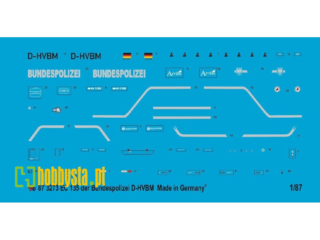 Ec 135 German Police Helicopter D-hvbm - image 1
