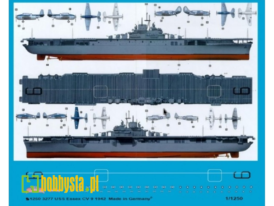 Us Carrier Uss Essex Cv 9 - image 1
