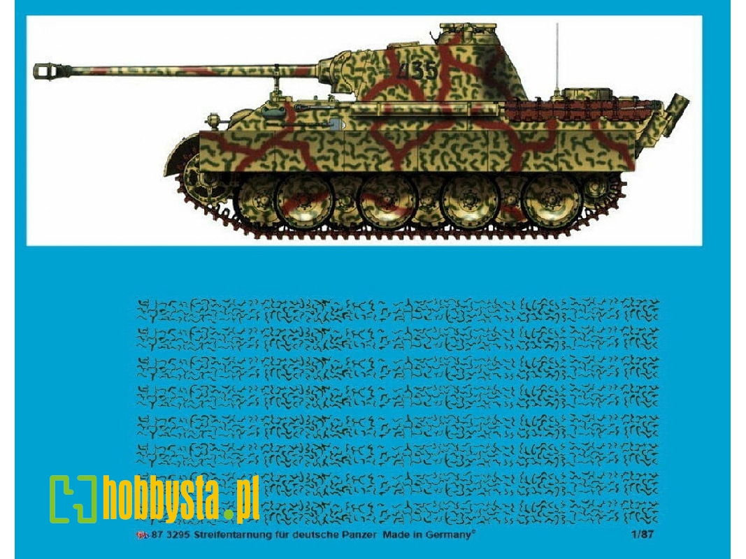Stripe Camouflage For German Tanks - image 1