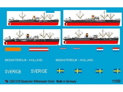 German Auxilary Cruiser Orion Dkm - image 1