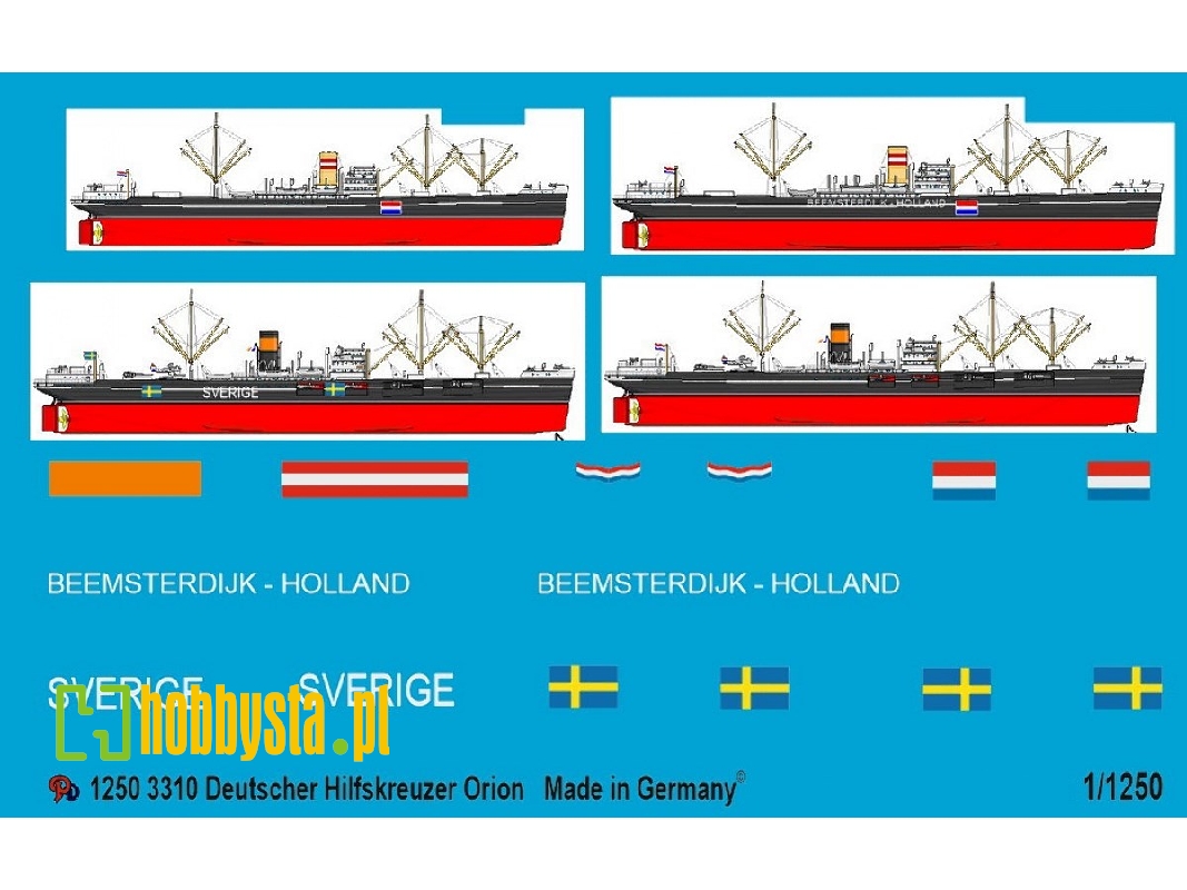 German Auxilary Cruiser Orion Dkm - image 1