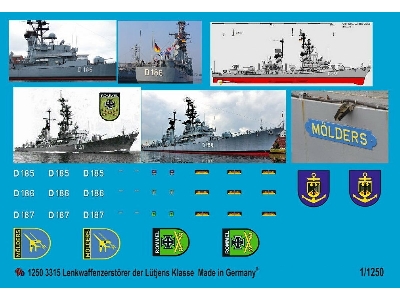 German Modern Navy Destroyer Of The Lütjens Class - image 1