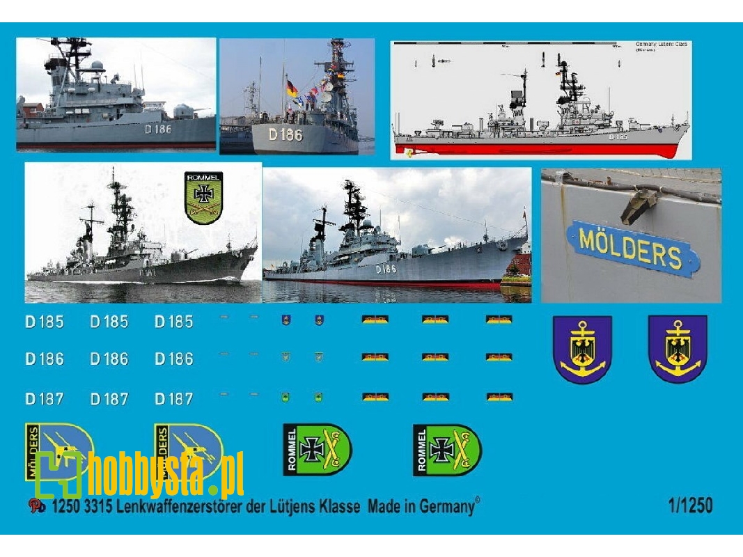 German Modern Navy Destroyer Of The Lütjens Class - image 1