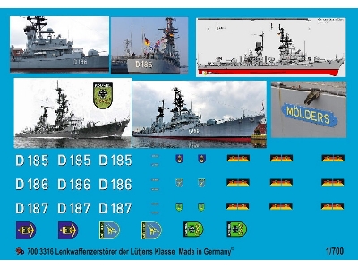 German Modern Navy Destroyer Of The Lütjens Class - image 1