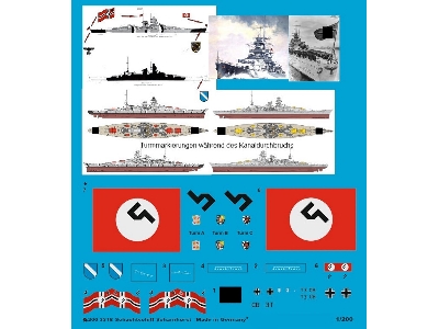 German Battleship Scharnhorst With Basic Markings - image 1