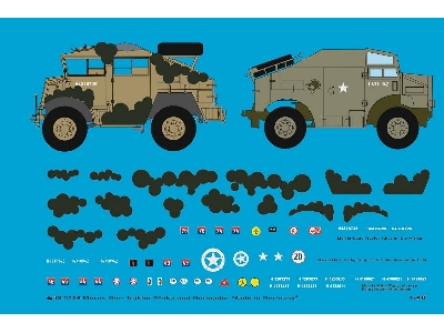 Morris Gun Tractor Africa And Normandy With Mickey Mouse Camouflage - image 1