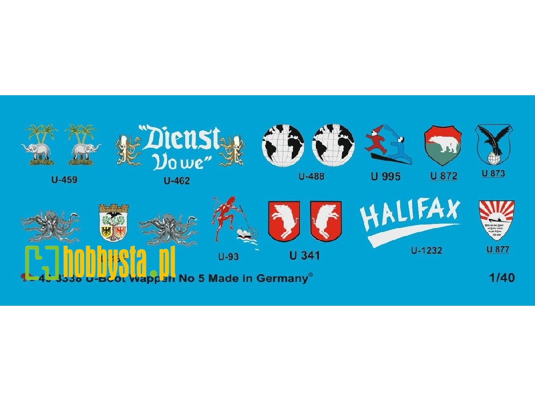 German U-boot Heraldic No. 5 - image 1