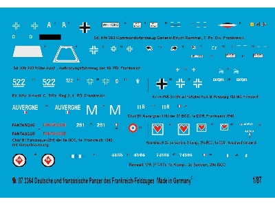 German And French Tank Markings Of The French Campaign 1940 - image 1