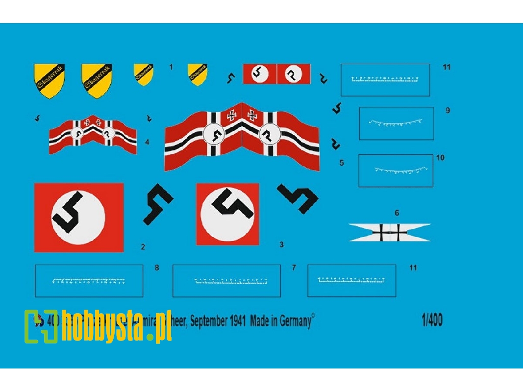 Battlecruiser Admiral Scheer September 1941 - image 1